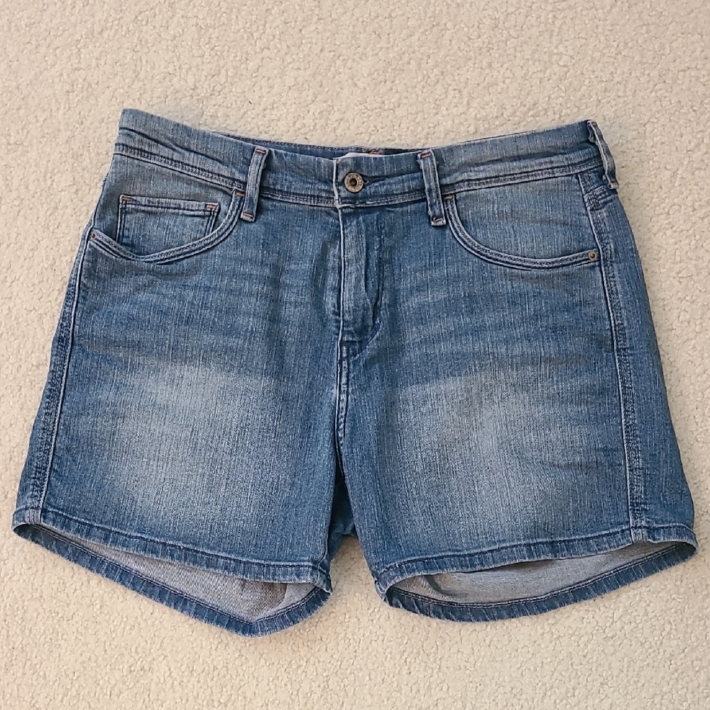 Classic Blue Denim Women's Shorts